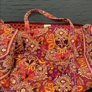 Large Vera Bradley travel duffle